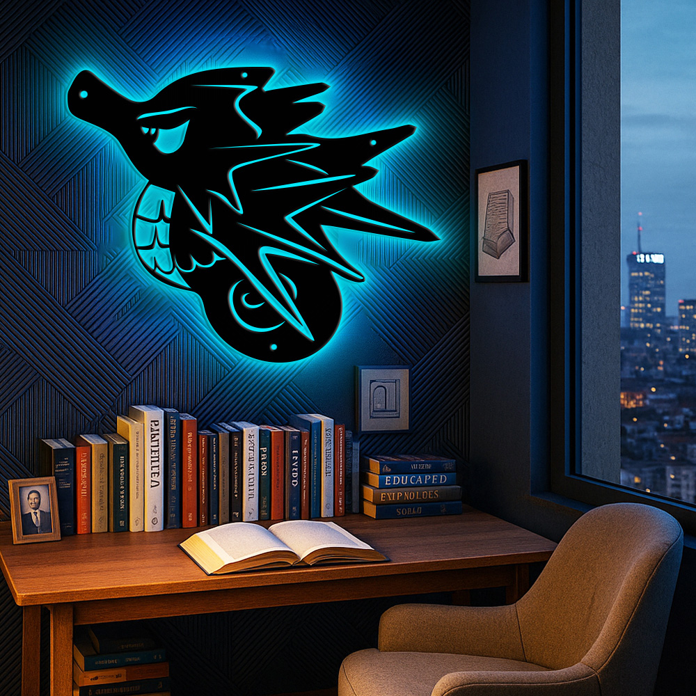 Seadra Pokemon Metal Sign