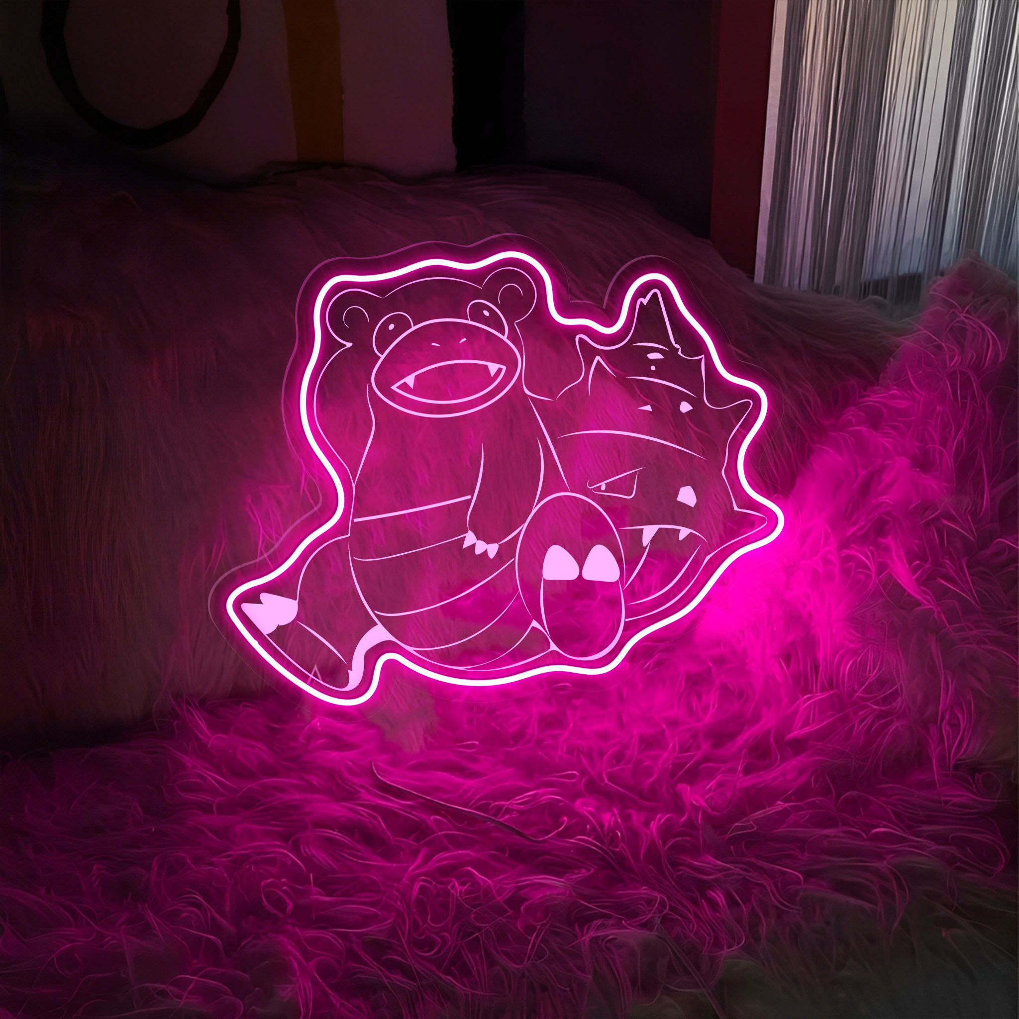 Slowbro Pokemon Laser Sign