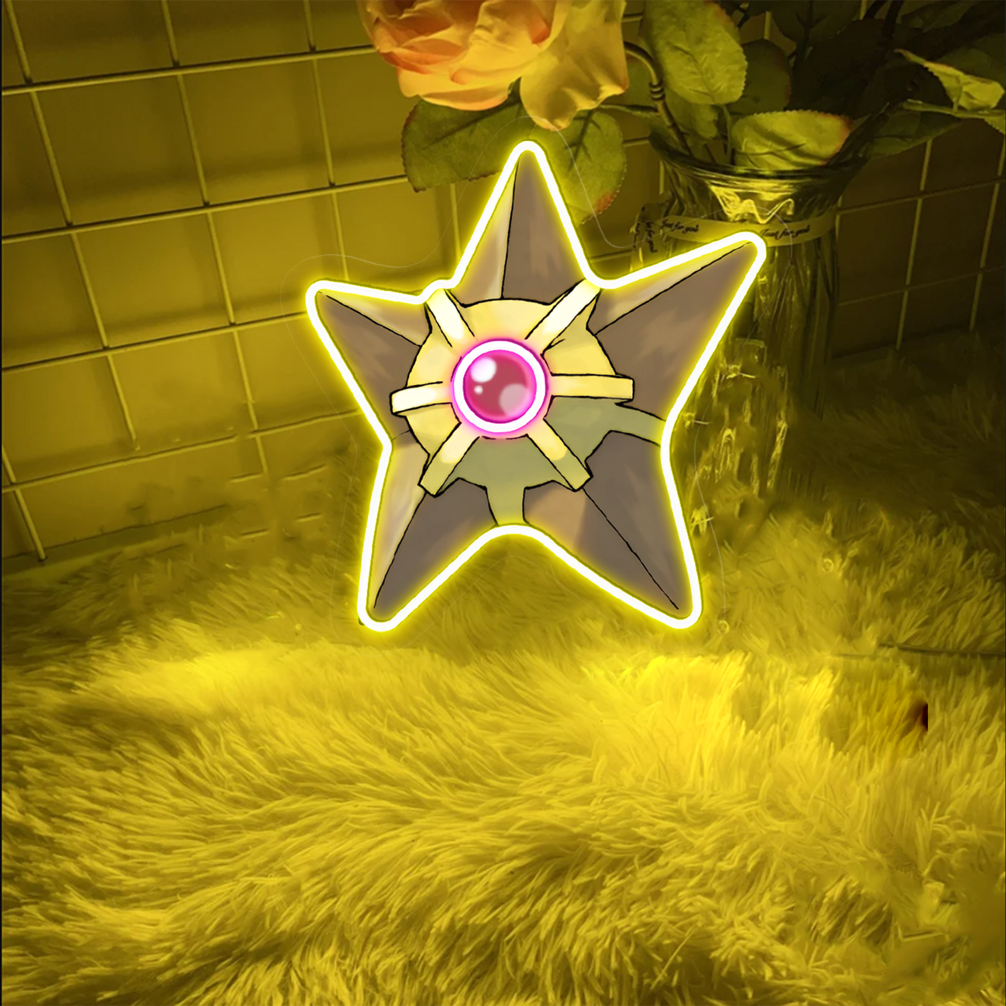 Pokemon Staryu UV Sign