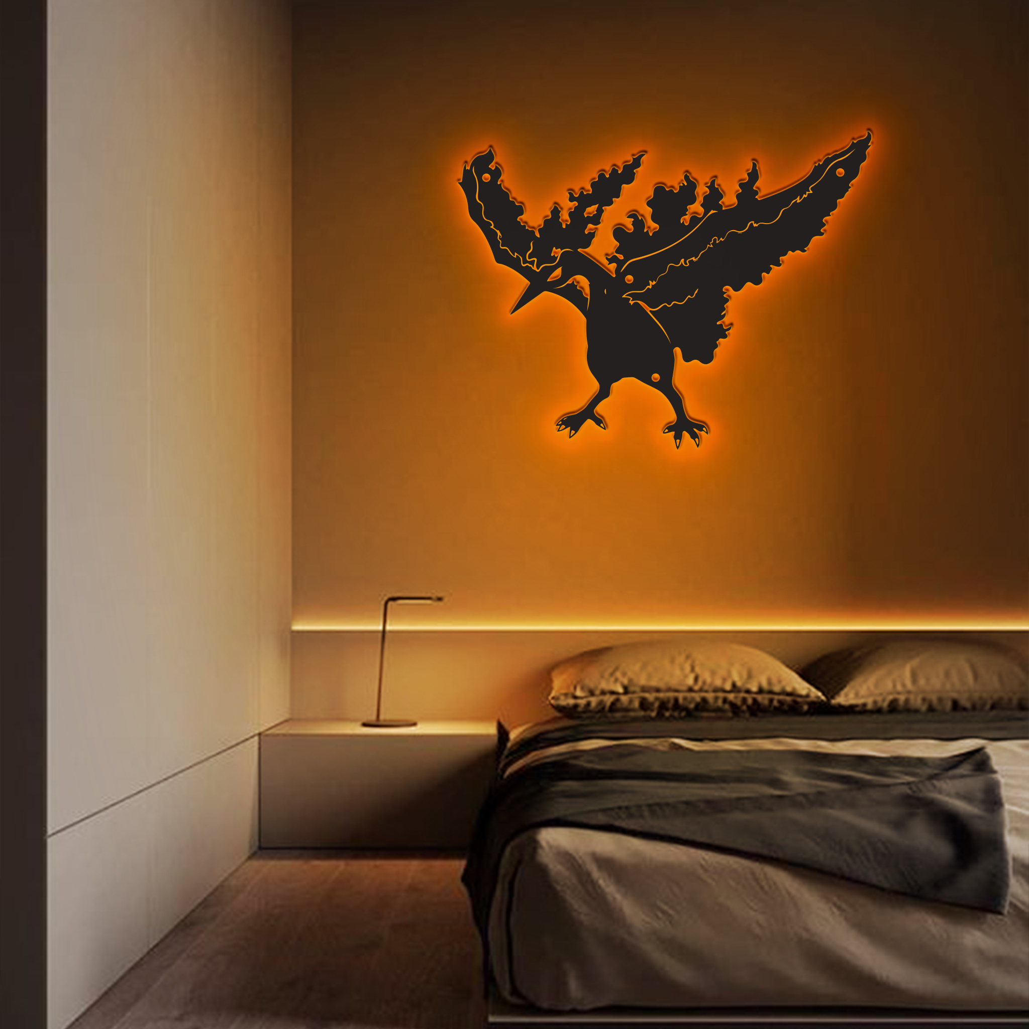 Pokemon Moltres Metal Signs