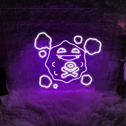 Pokemon Koffing Neon Signs