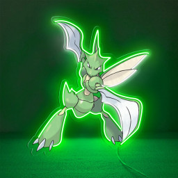 Scyther Pokemon UV Signs