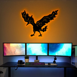 Moltres Pokemon Metal Signs