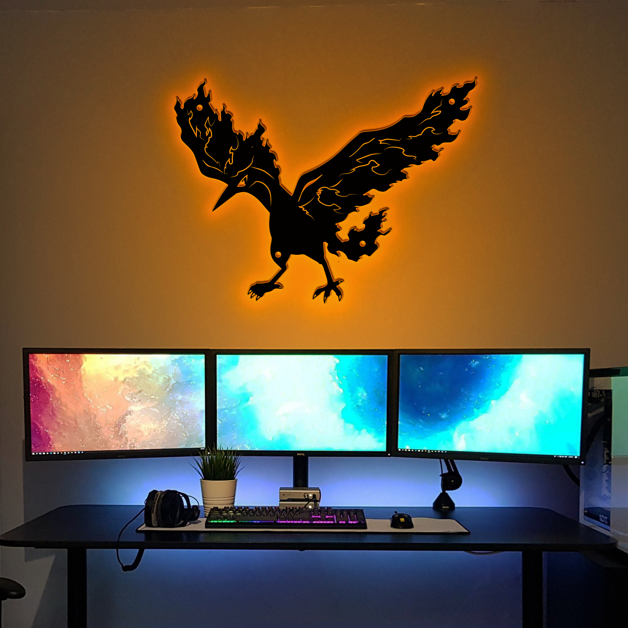 Moltres Pokemon Metal Signs