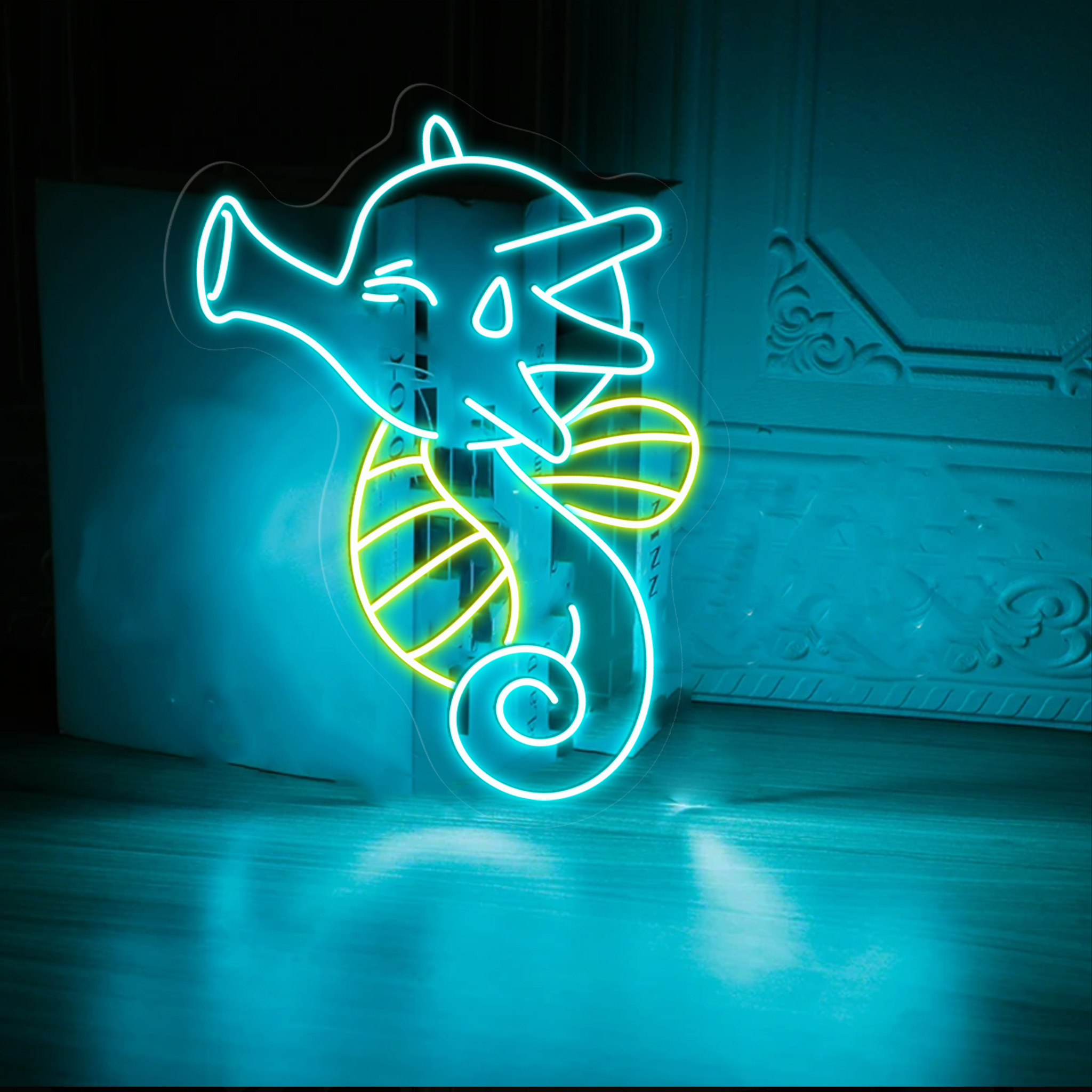 Pokemon Horsea Neon Signs