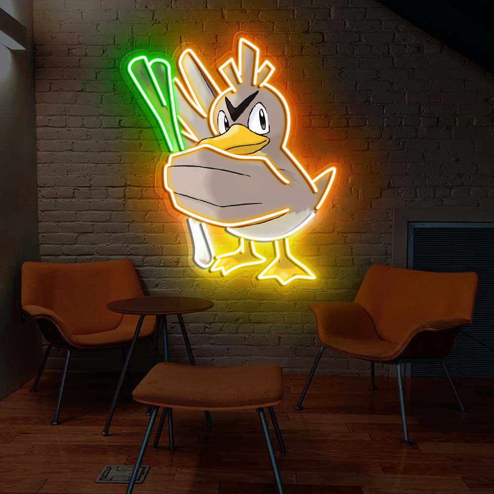 Farfetch'd Pokemon UV Signs
