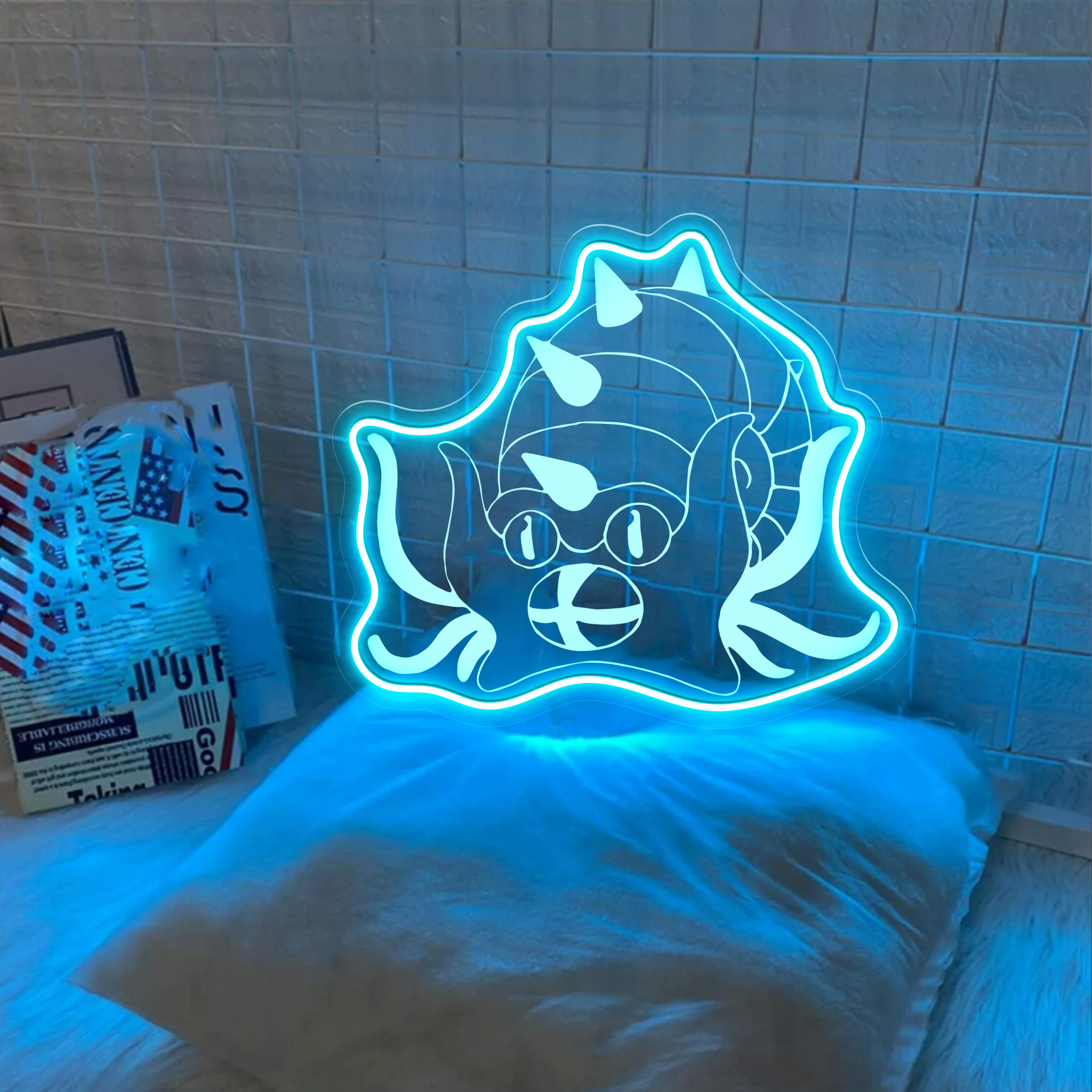 Omastar Pokemon Laser Sign