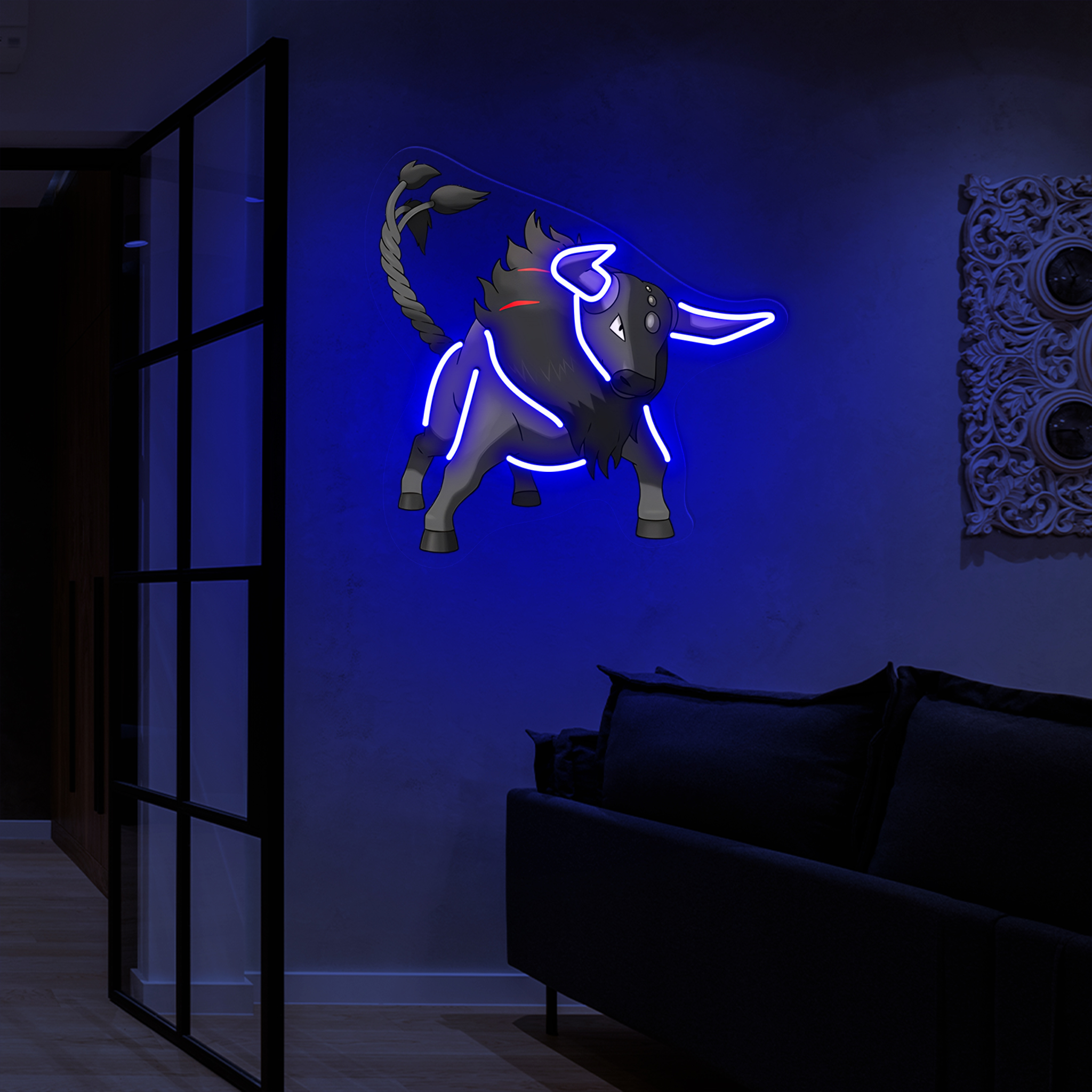 Pokemon Tauros UV Signs