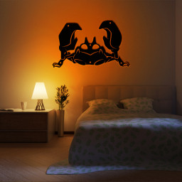 Pokemon Krabby Metal Sign