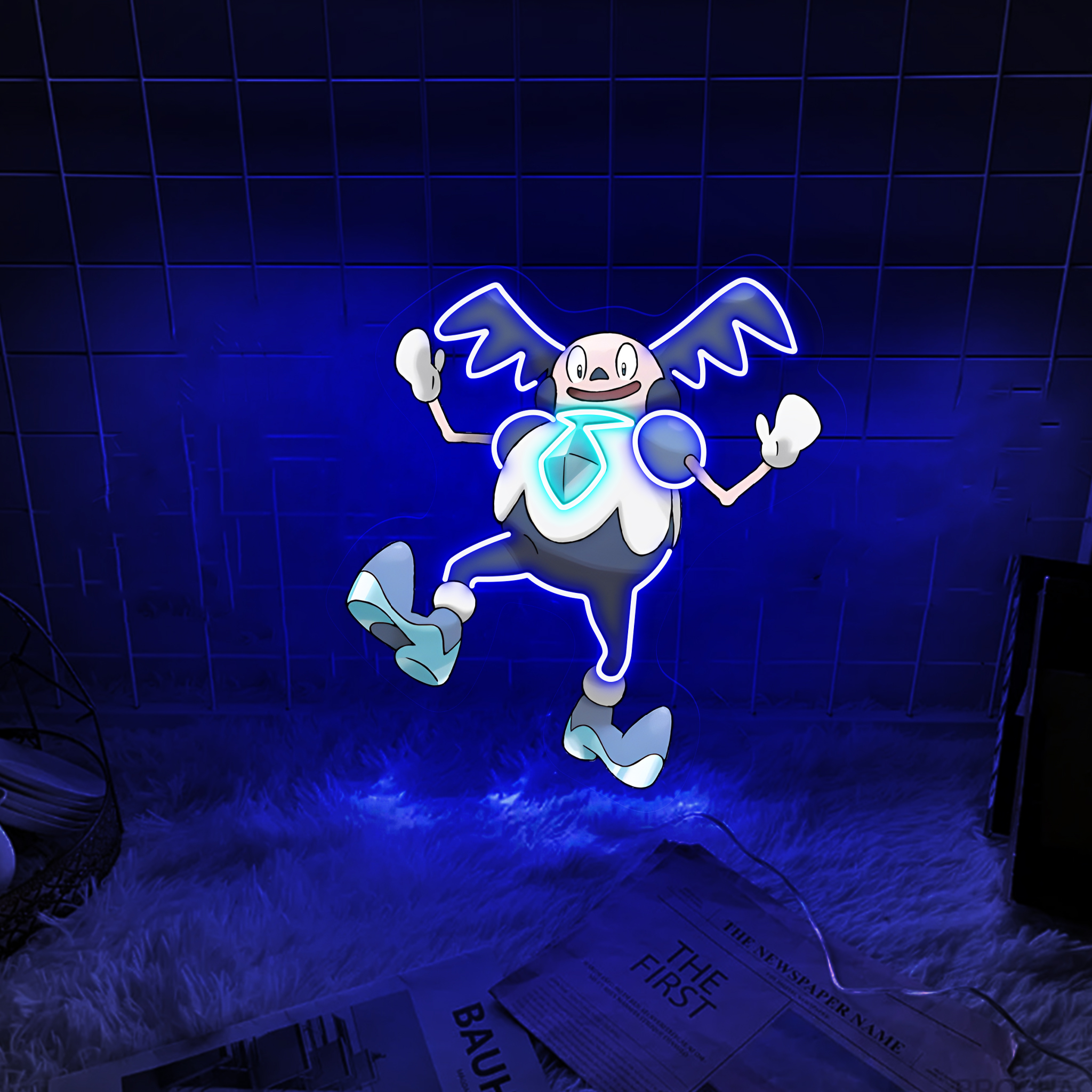 Mr. Mime Pokemon UV Signs
