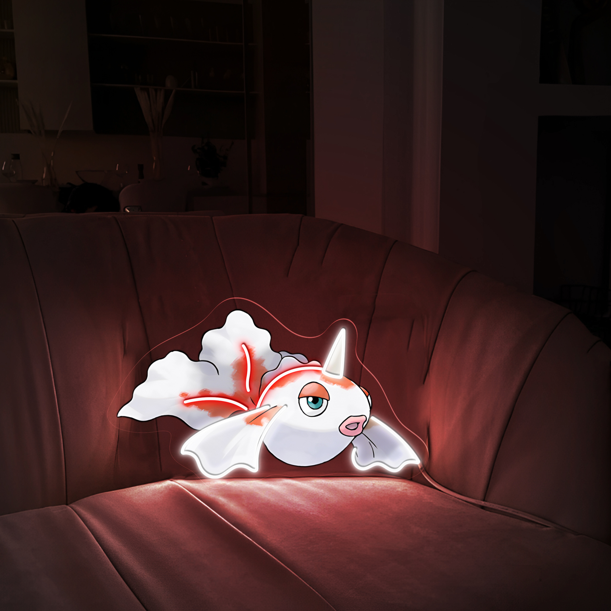 Pokemon Goldeen UV Sign