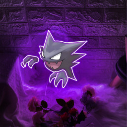 Haunter Pokemon UV Sign