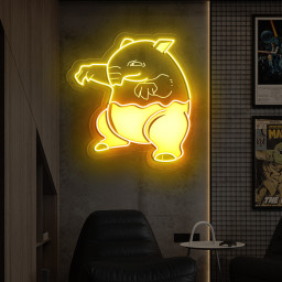 Pokemon Drowzee Laser Sign