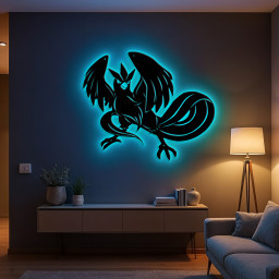 Articuno Pokemon Metal Sign