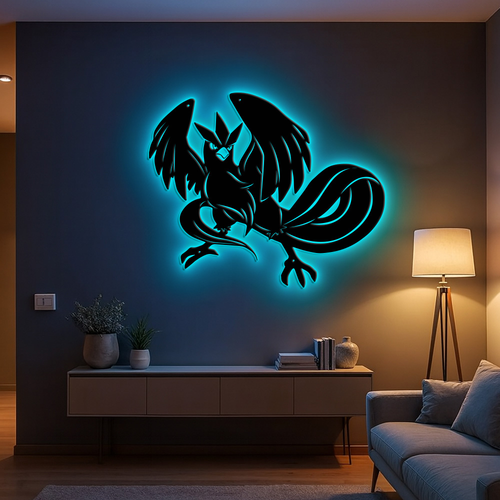 Articuno Pokemon Metal Sign