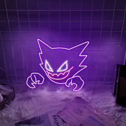 Haunter Pokemon Neon Signs