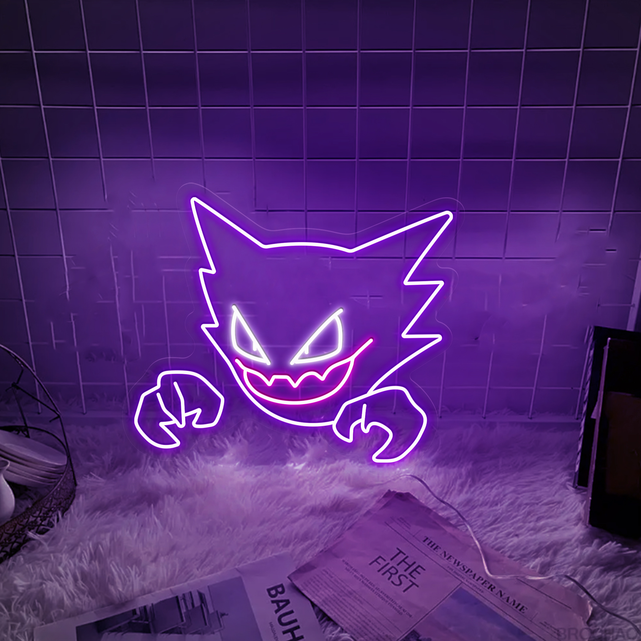 Haunter Pokemon Neon Signs