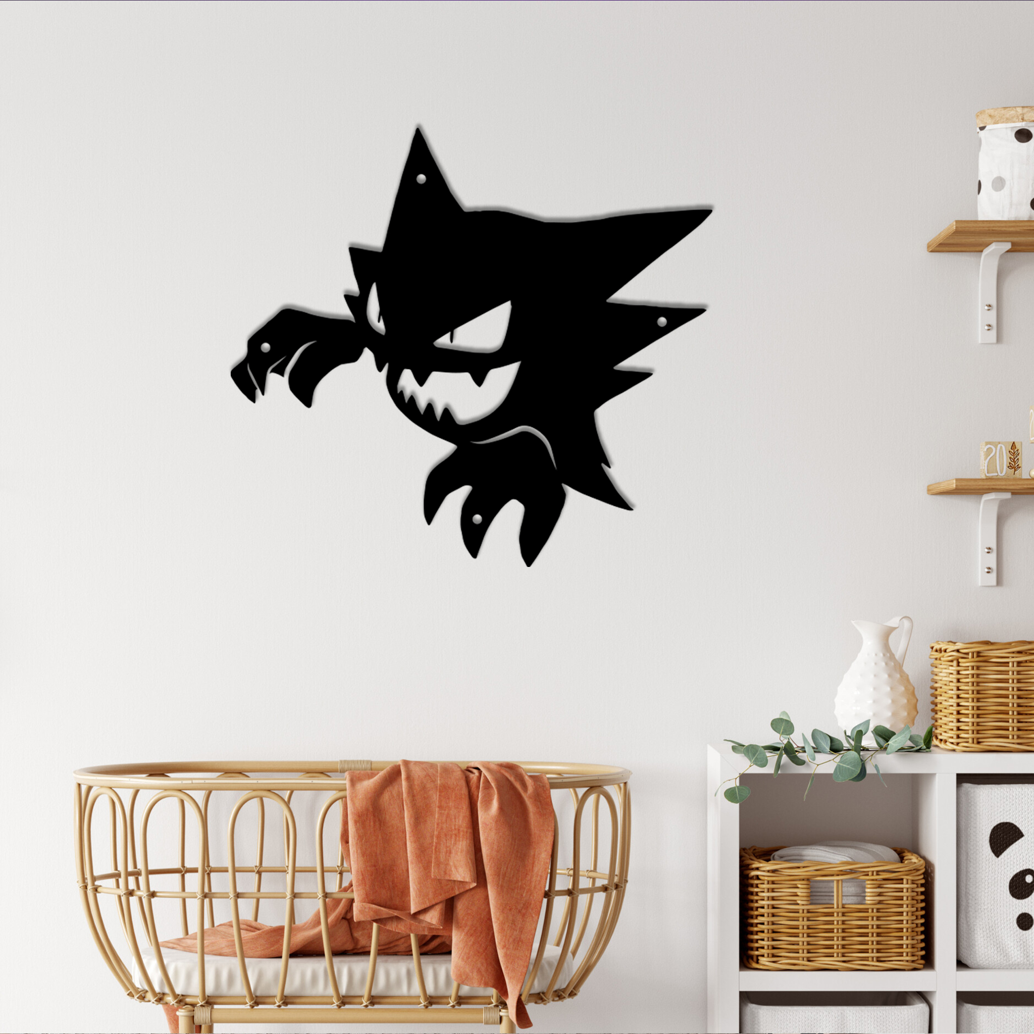Haunter Pokemon Metal Sign