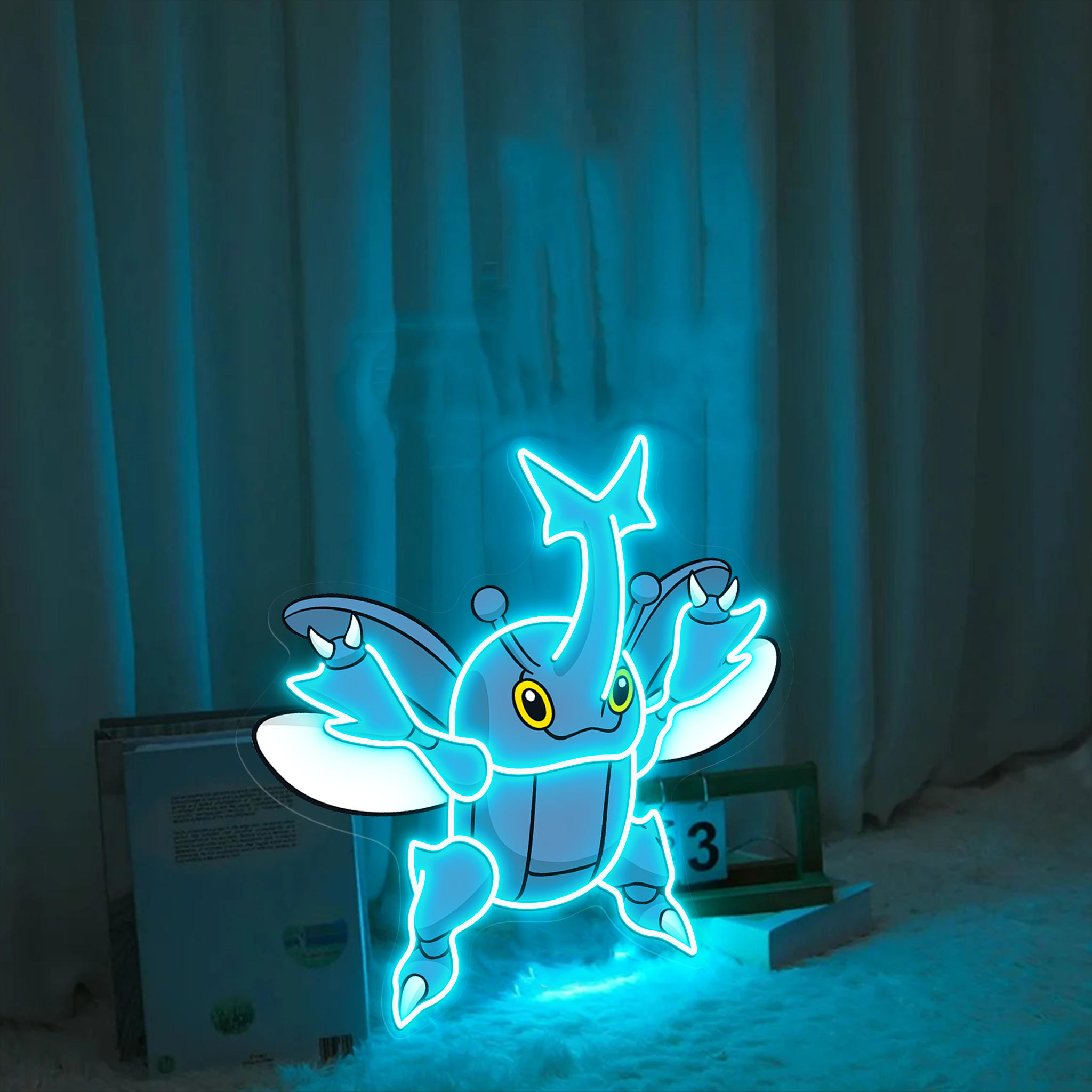 Pokemon Heracross UV Sign