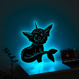 Vaporeon Pokemon Metal Signs
