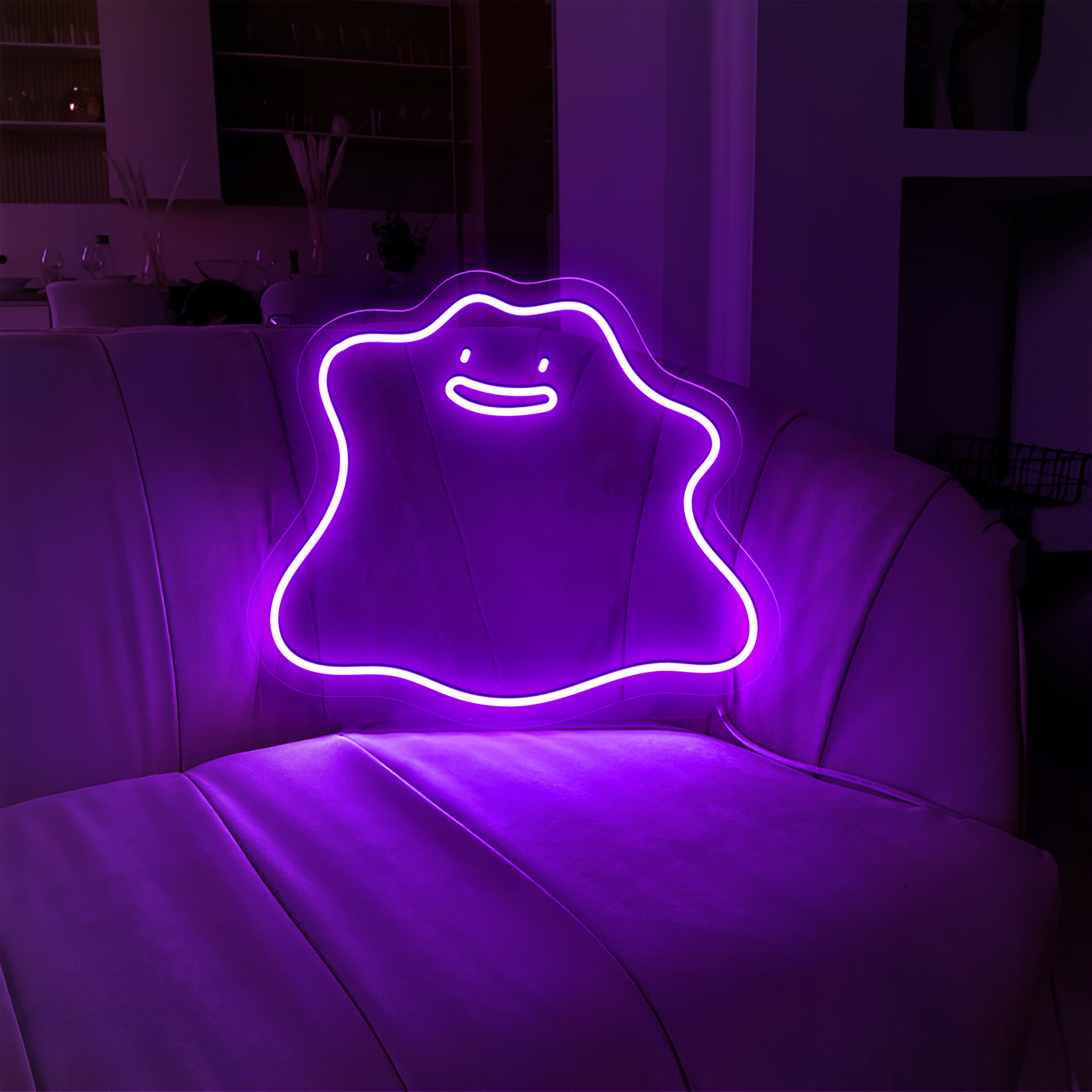 Pokemon Ditto Neon Sign