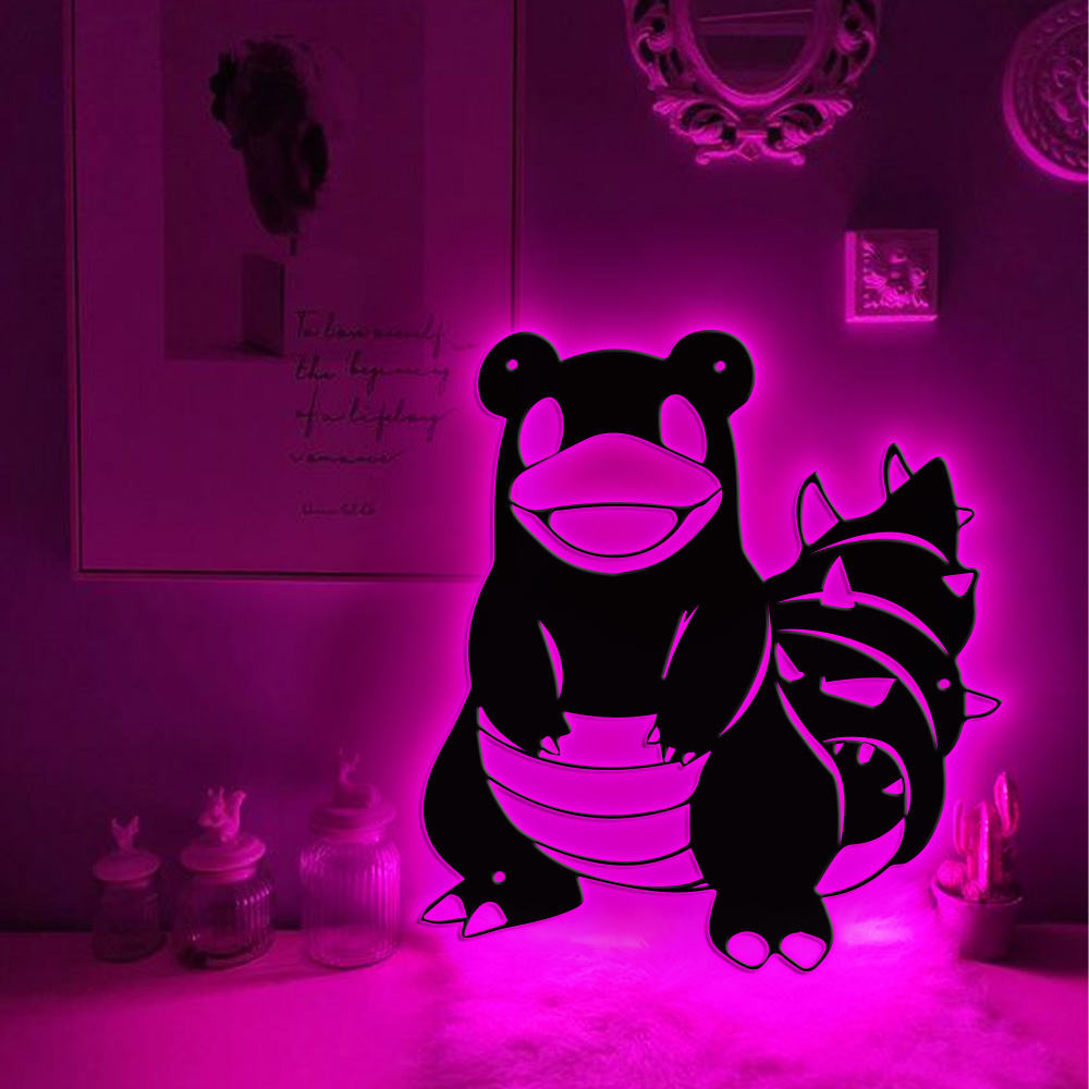 Slowbro Pokemon Metal Signs