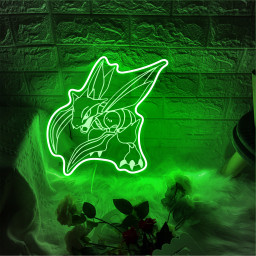 Scyther Pokemon Laser Sign