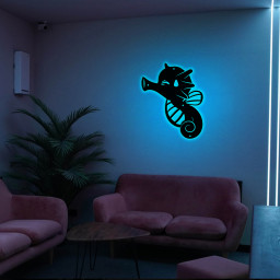 Pokemon Horsea Metal Signs