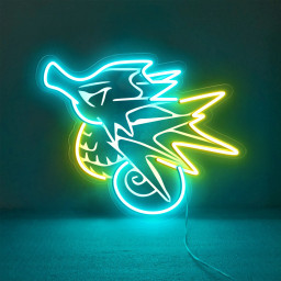 Seadra Pokemon Laser Sign