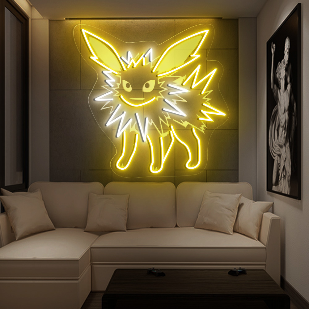 Jolteon Pokemon Laser Signs