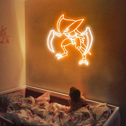 Kabutops Pokemon Neon Sign