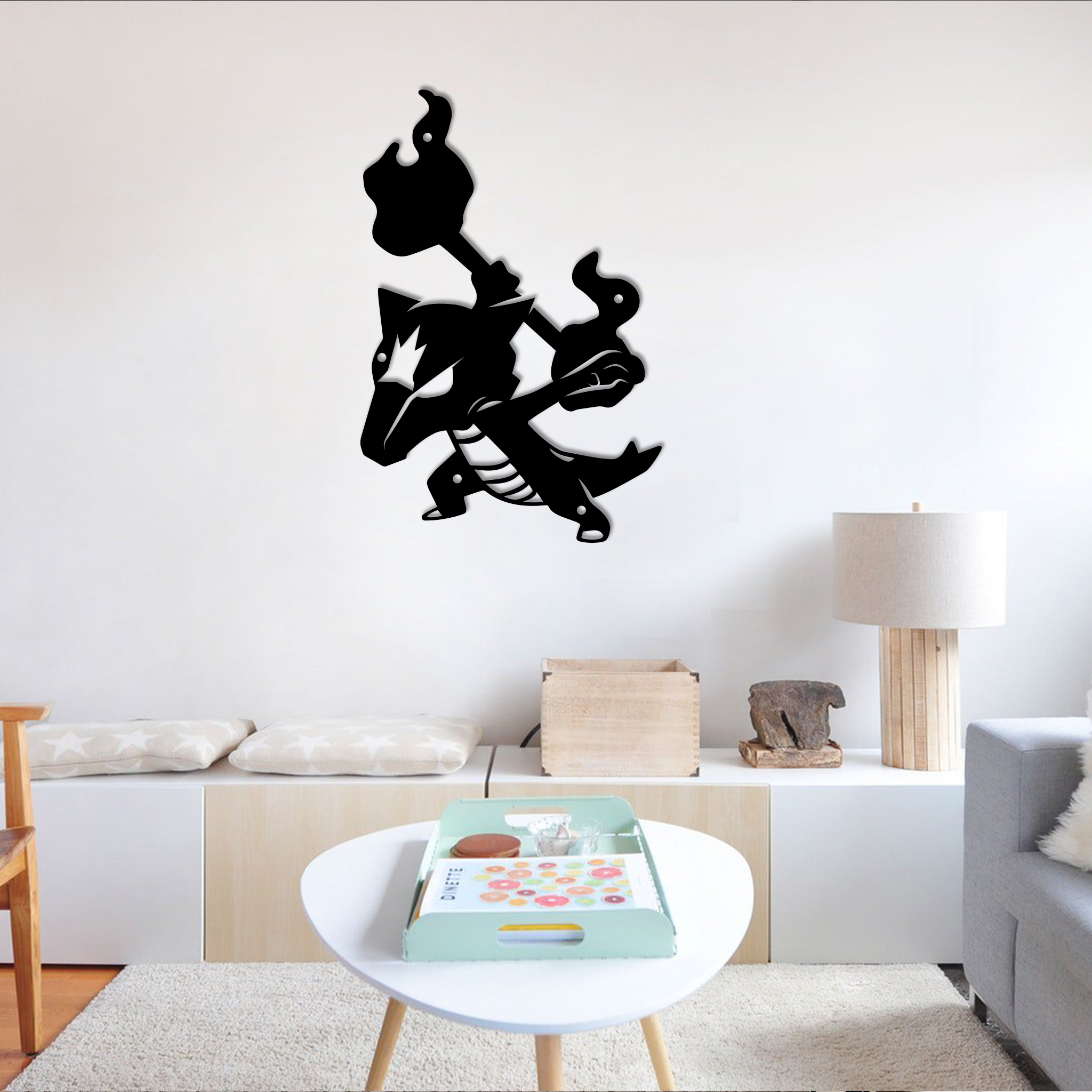 Pokemon Marowak Metal Sign