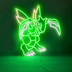 Pokemon Scyther Neon Signs