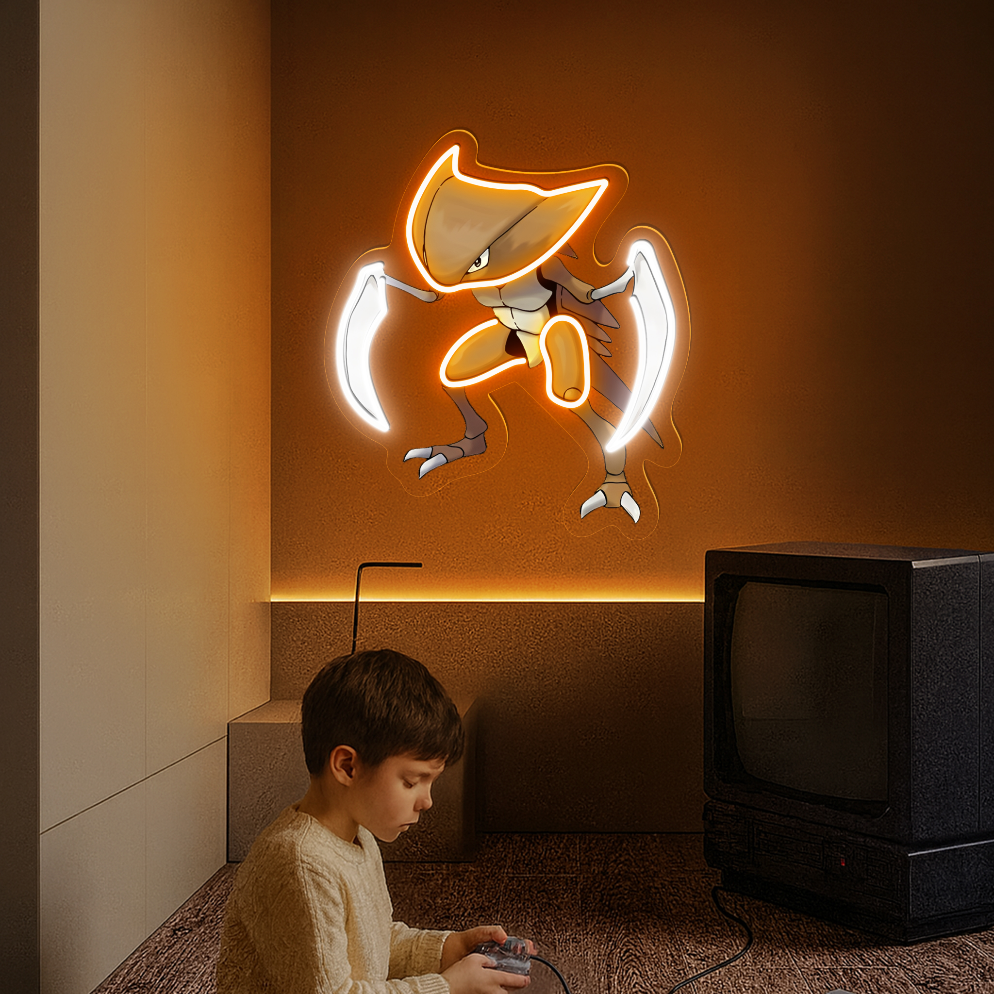 Kabutops Pokemon UV Sign