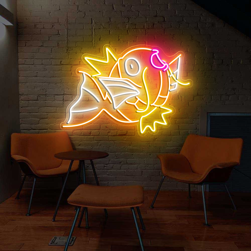 Pokemon Magikarp Neon Sign