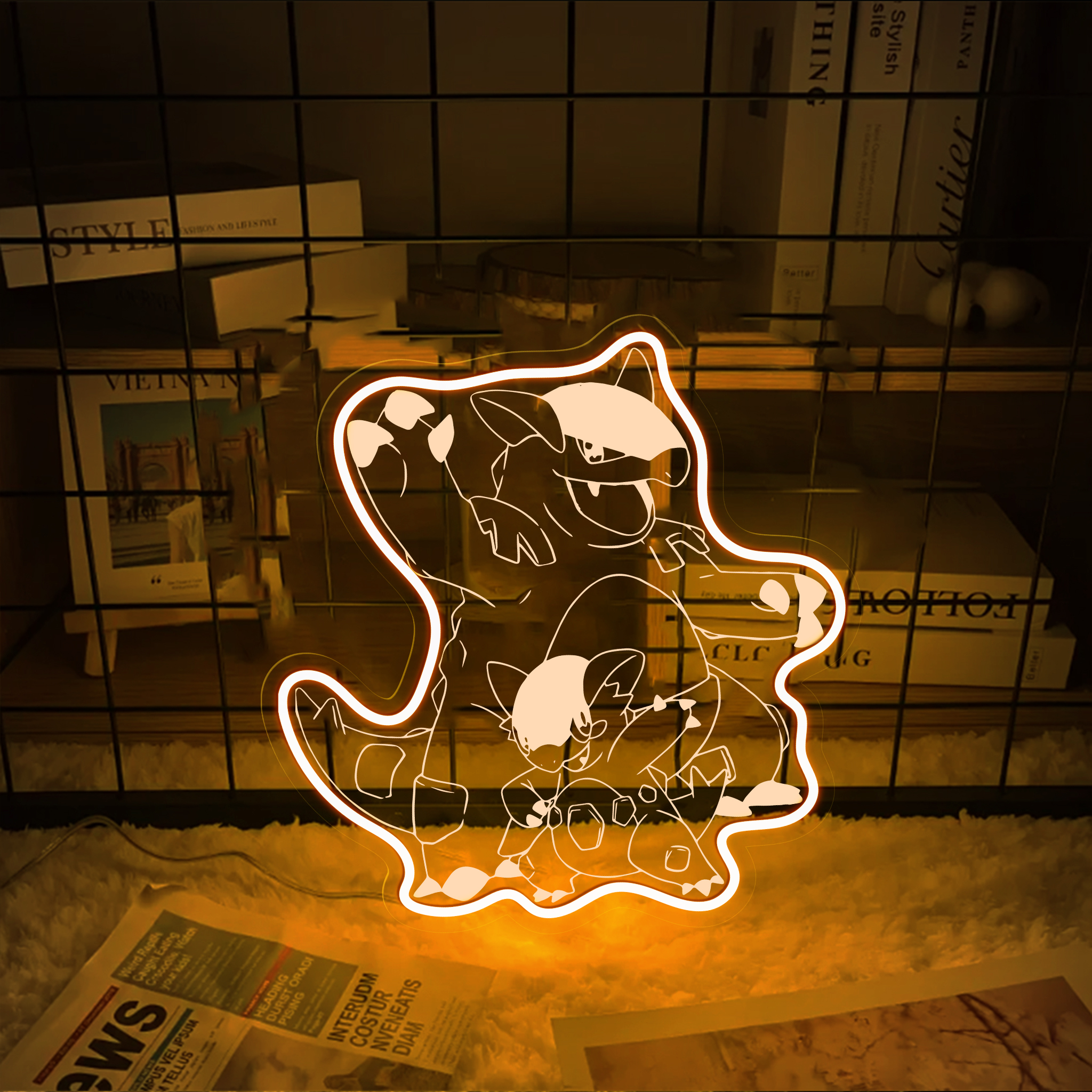 Pokemon Kangaskhan Laser Signs