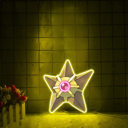 Pokemon Staryu UV Sign