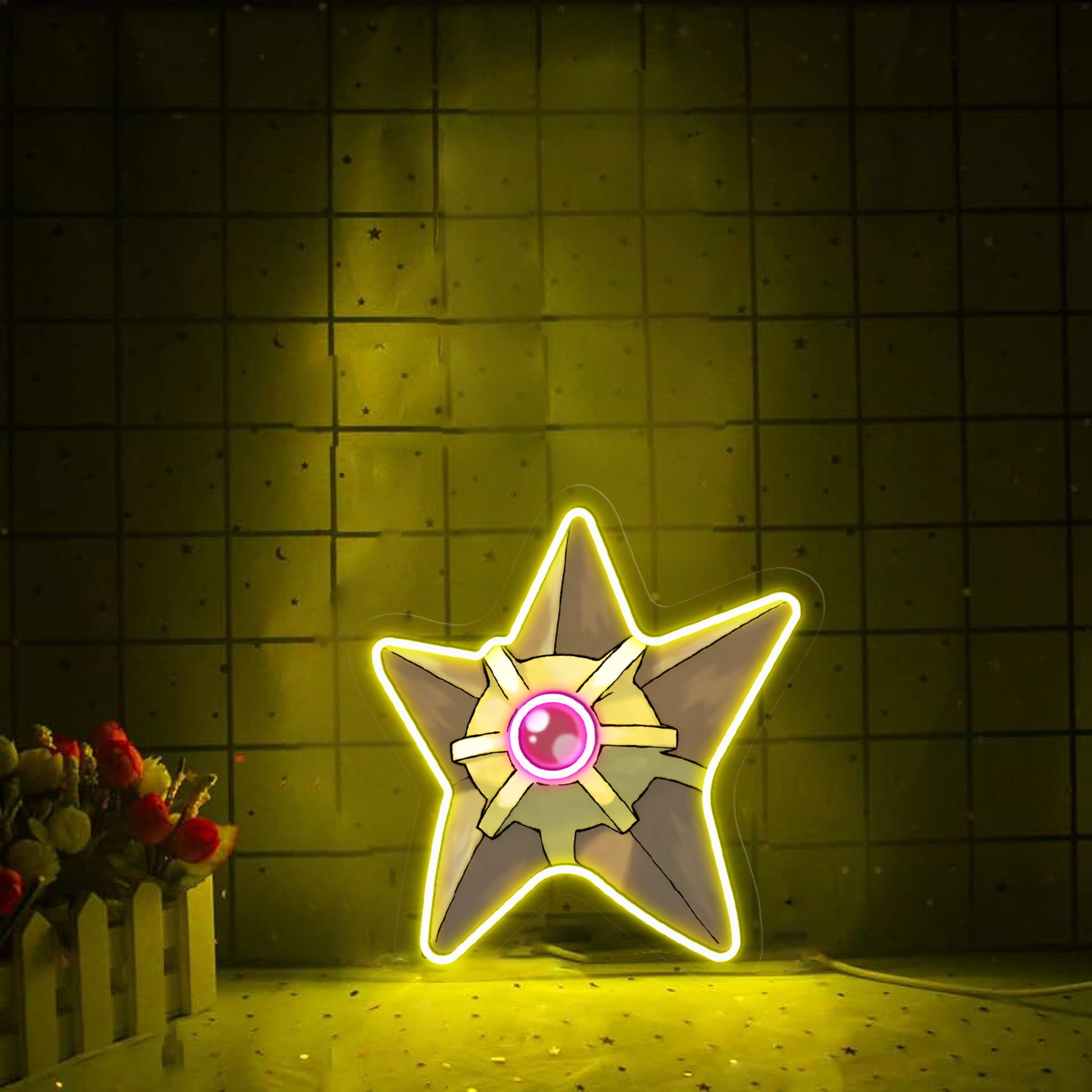 Pokemon Staryu UV Sign