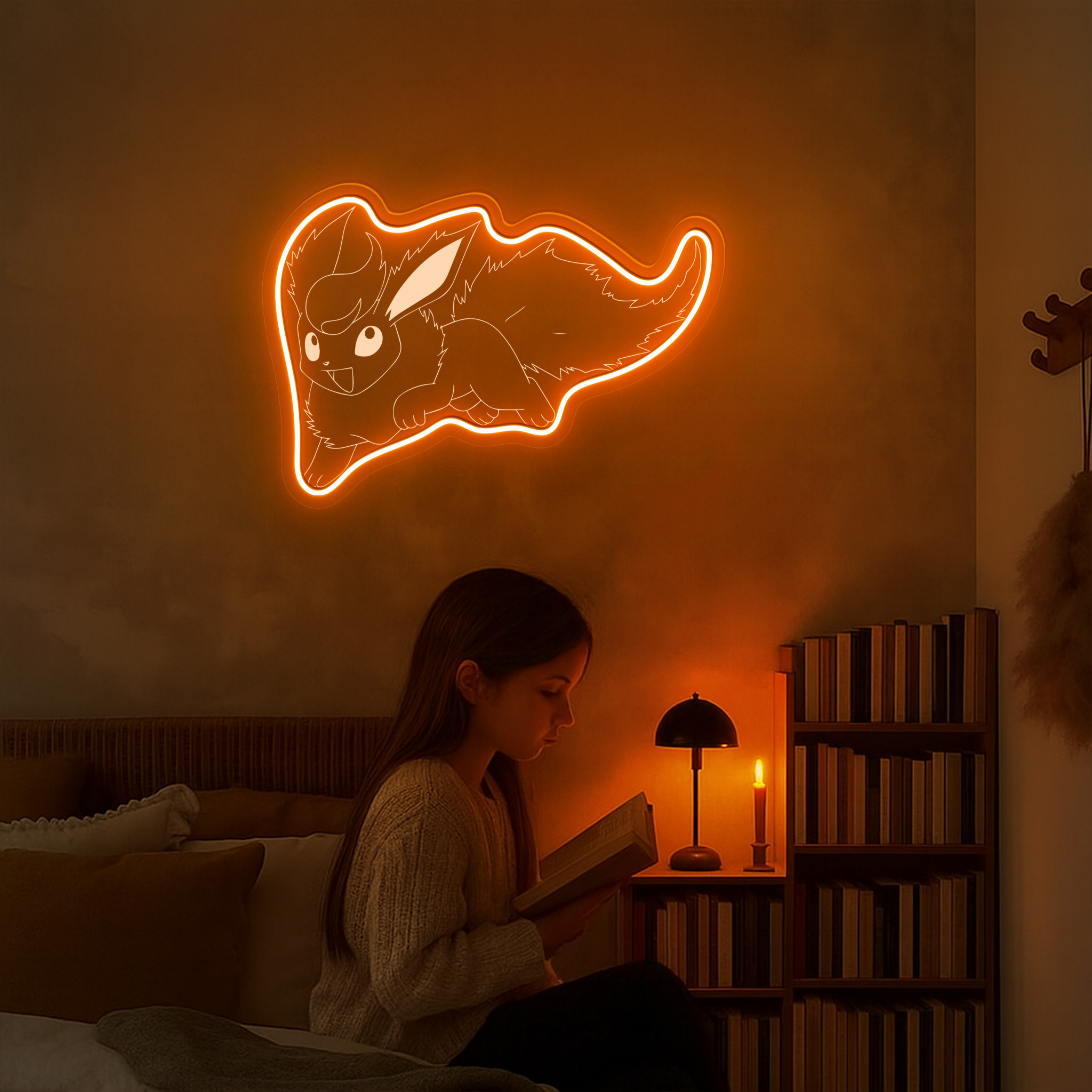 Pokemon Flareon Laser Sign