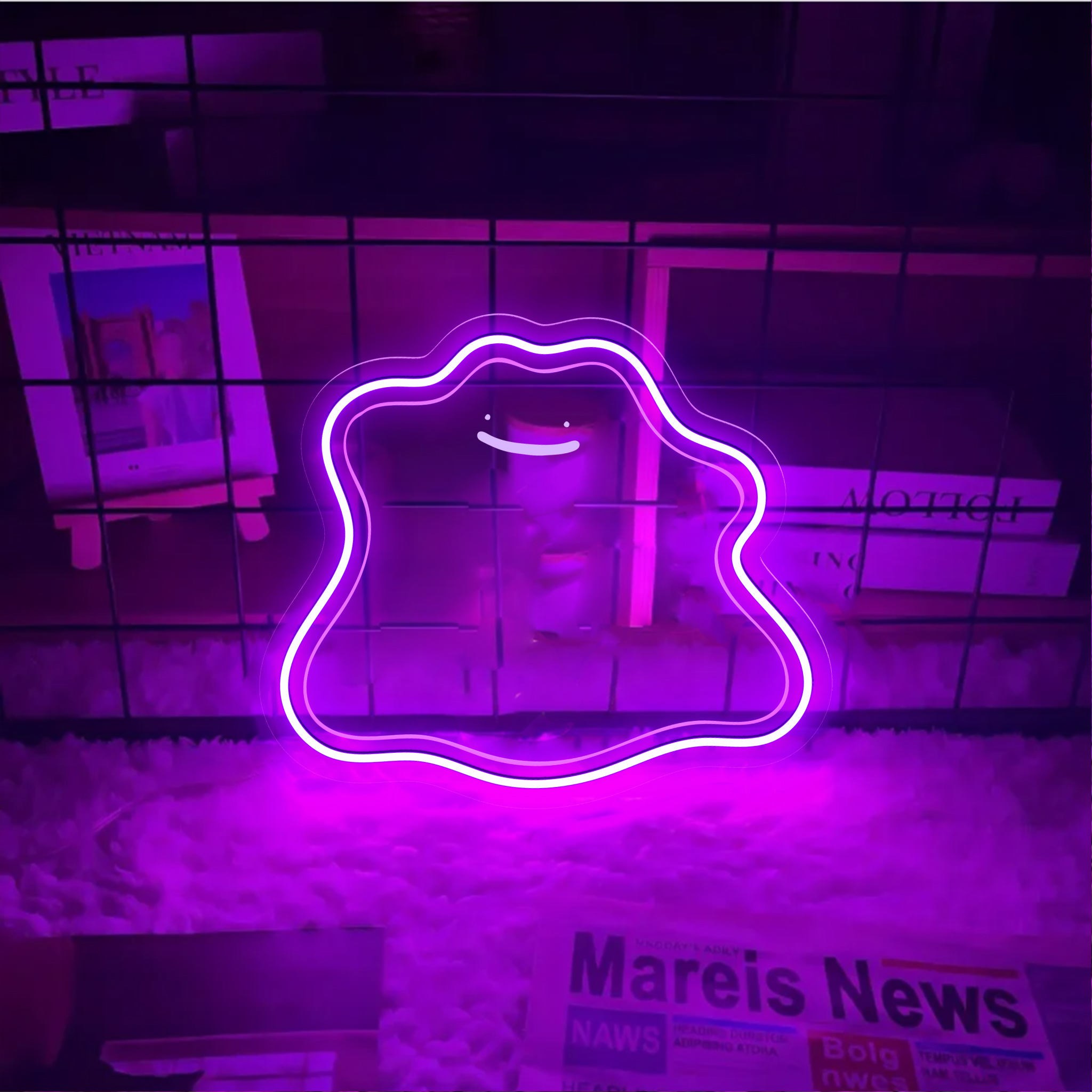 Pokemon Ditto Laser Sign