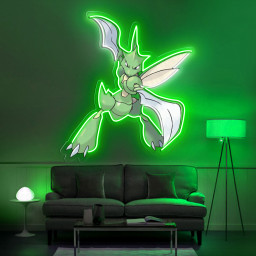 Scyther Pokemon UV Signs