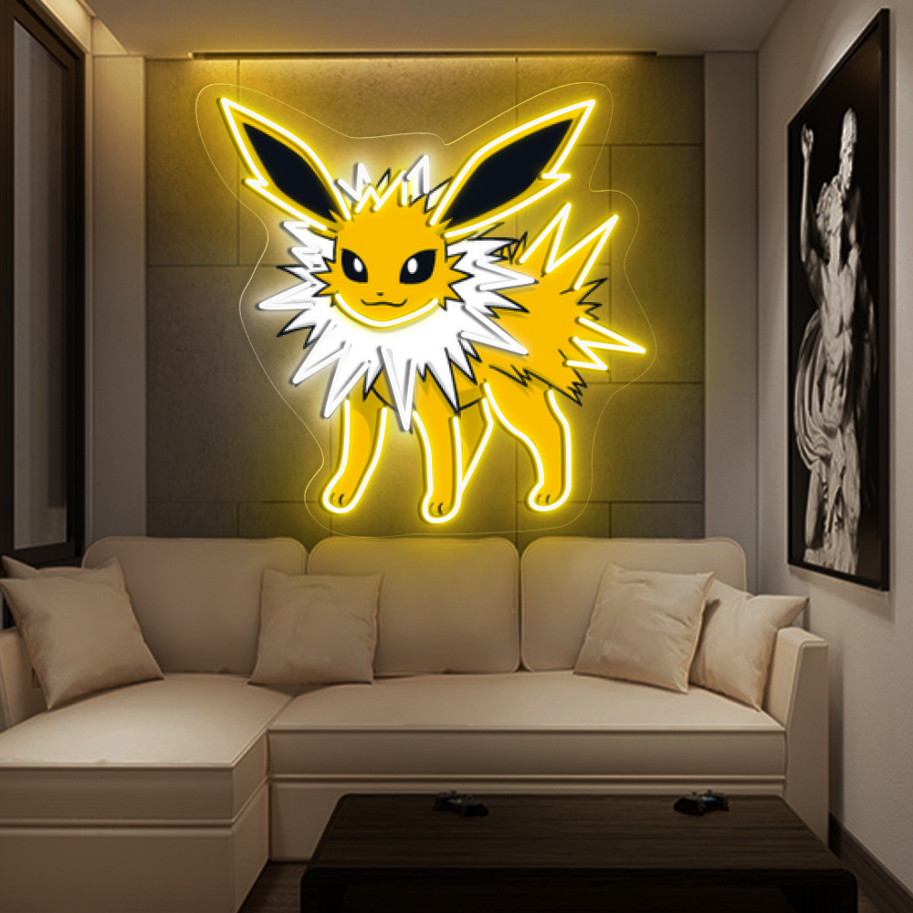 Jolteon Pokemon UV Signs
