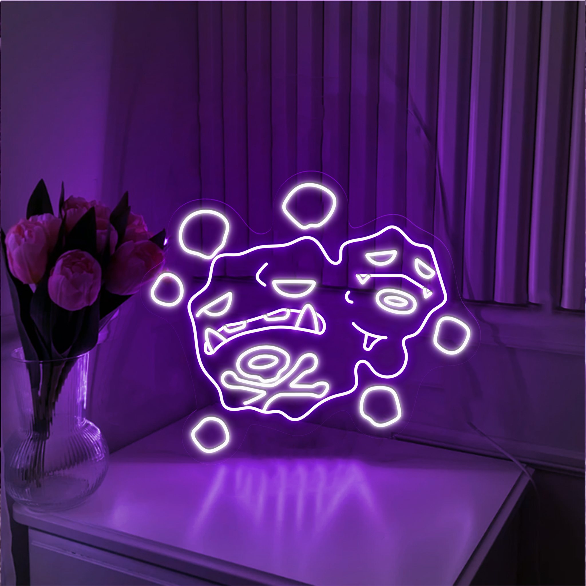 Pokemon Weezing Neon Signs