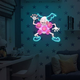 Pokemon Mr. Mime UV Sign