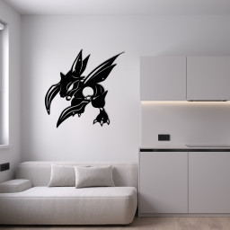 Scyther Pokemon Metal Sign