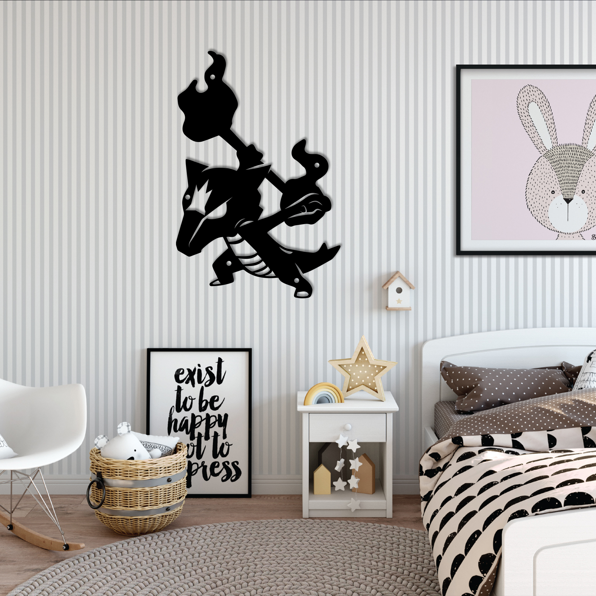 Pokemon Marowak Metal Sign