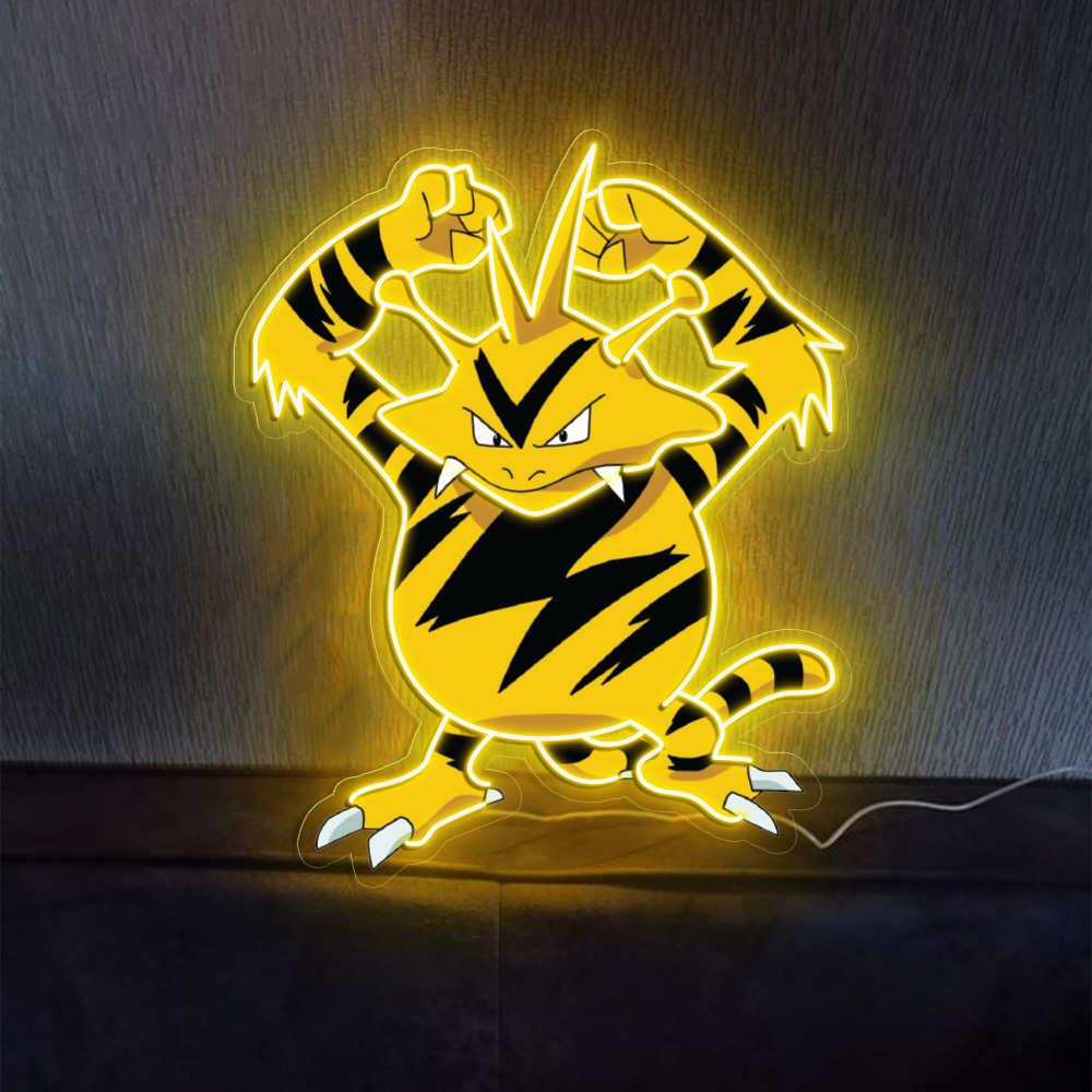 Pokemon Electabuzz UV Sign