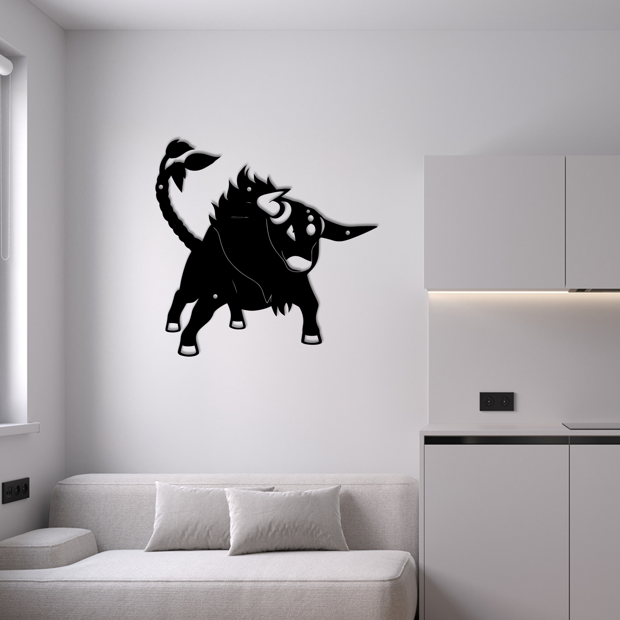 Pokemon Tauros Metal Signs