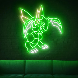 Pokemon Scyther Neon Signs