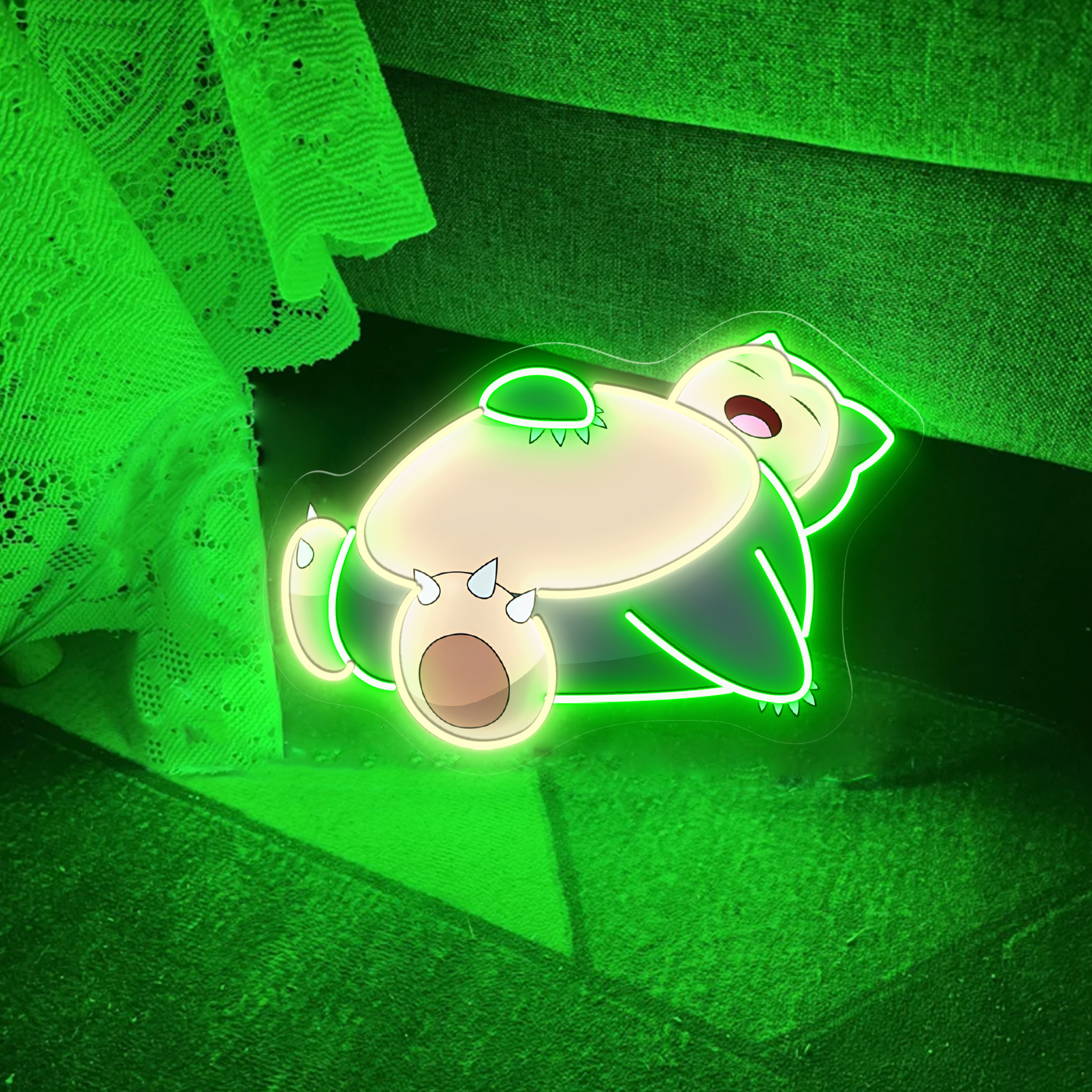 Snorlax Pokemon UV Signs